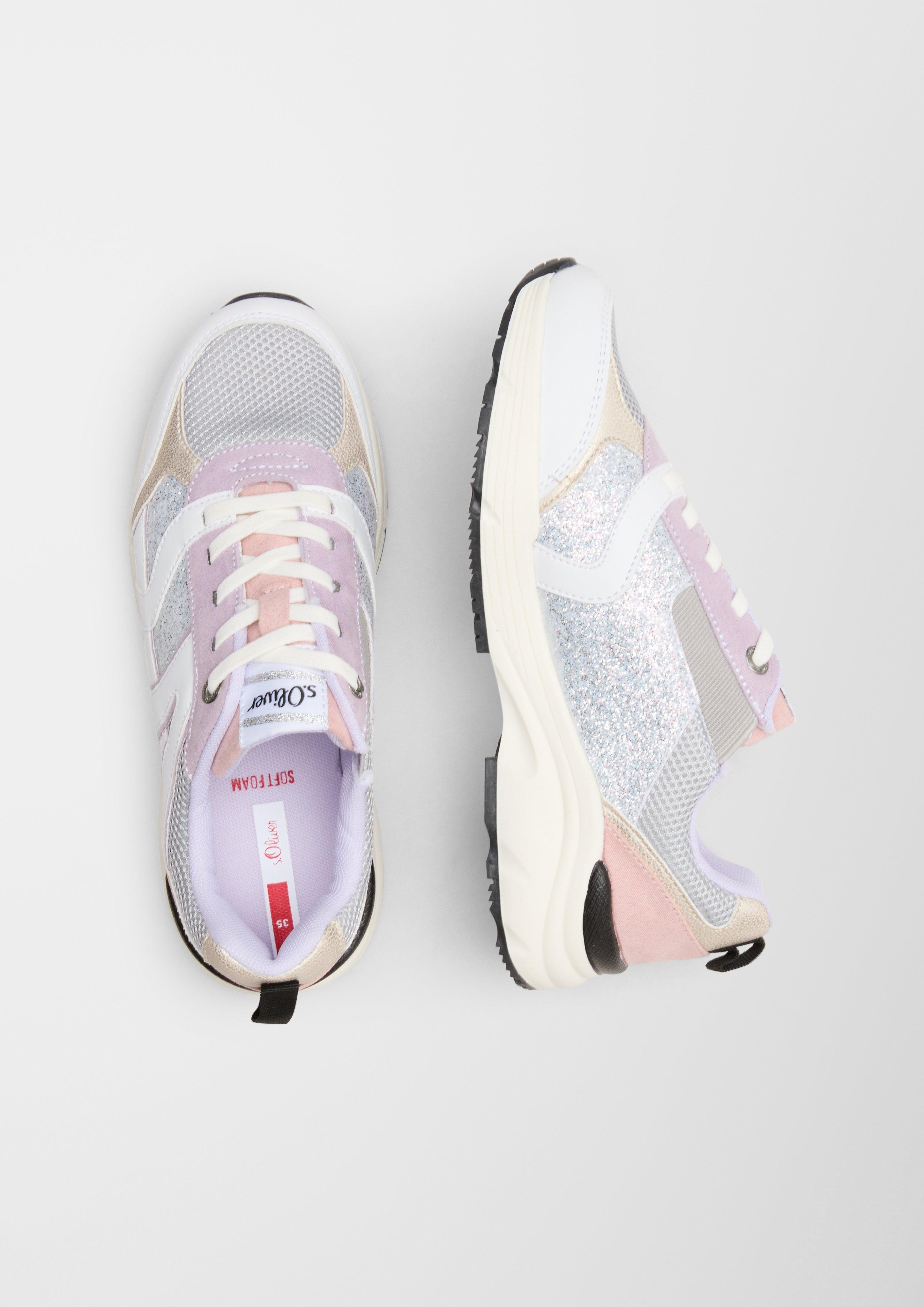 Sneaker mit Glitzer  6007381-990