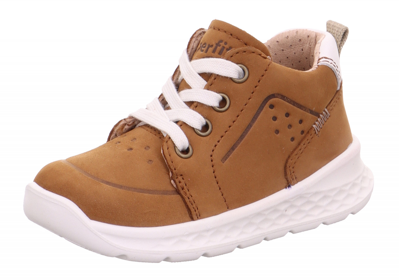 BREEZE - Braun/Beige Sneaker low mit Schnürung