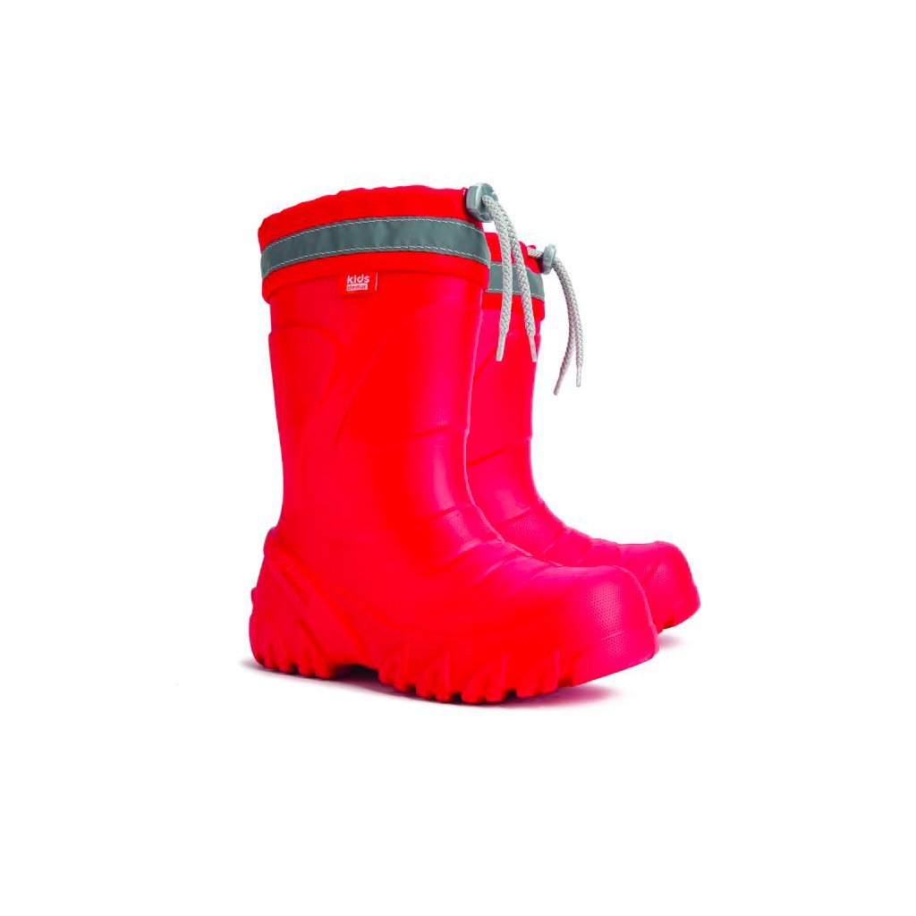 Demar Mammut rote Gummistiefel AD mit Woll-Innensocke