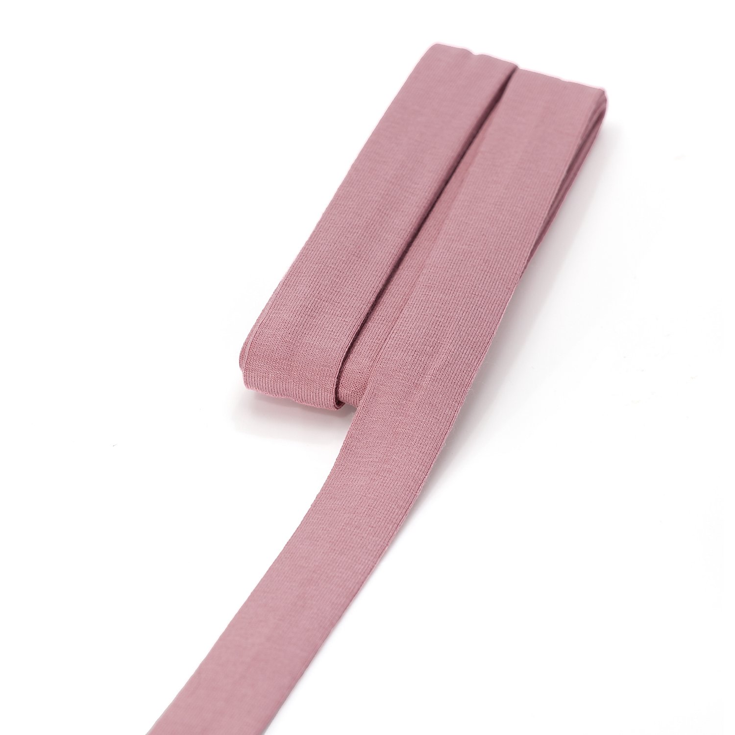 buttinette Jersey-Einfassband, altrosa, Breite: 2 cm, Länge: 3 m