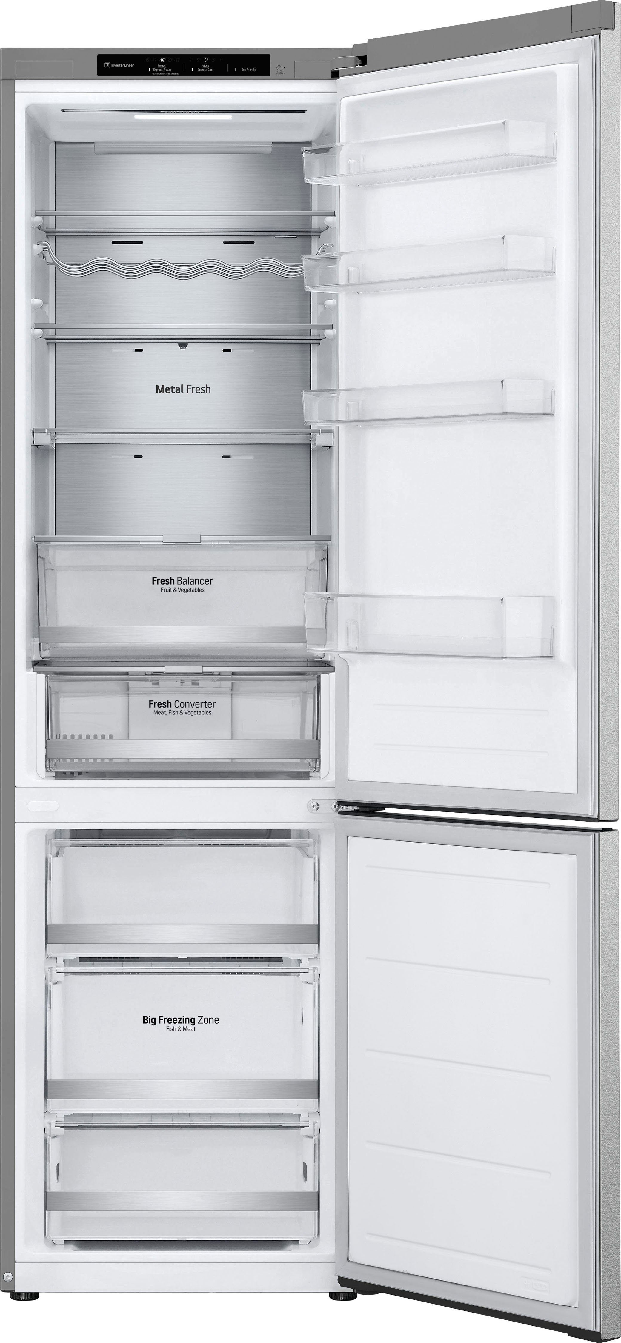 LG Kühl-/Gefrierkombination Serie 7 GBV7280CMB, 203 cm hoch, 59,5 cm breit