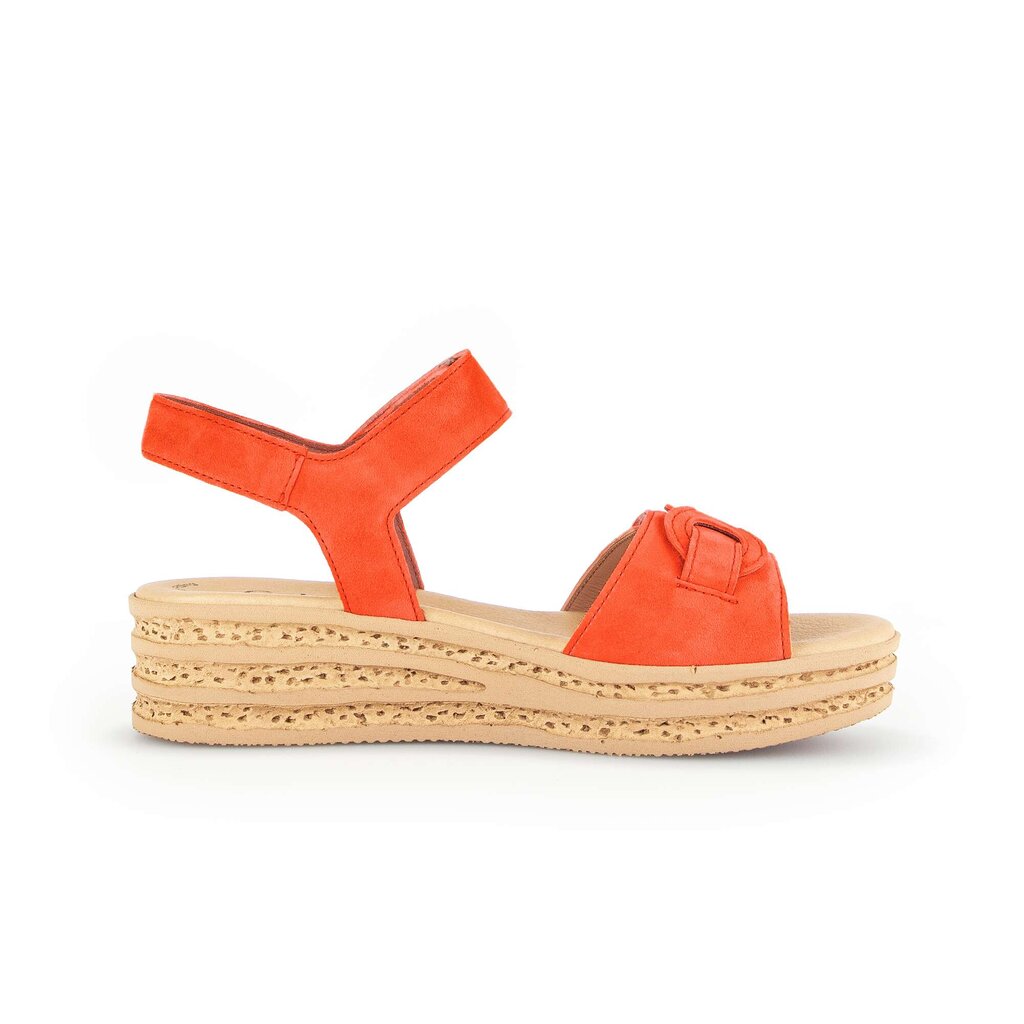 Gabor fashion Plateau Sandale orange