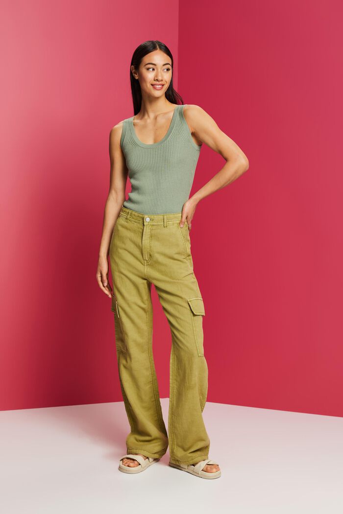 Tank Top in Rippstrick