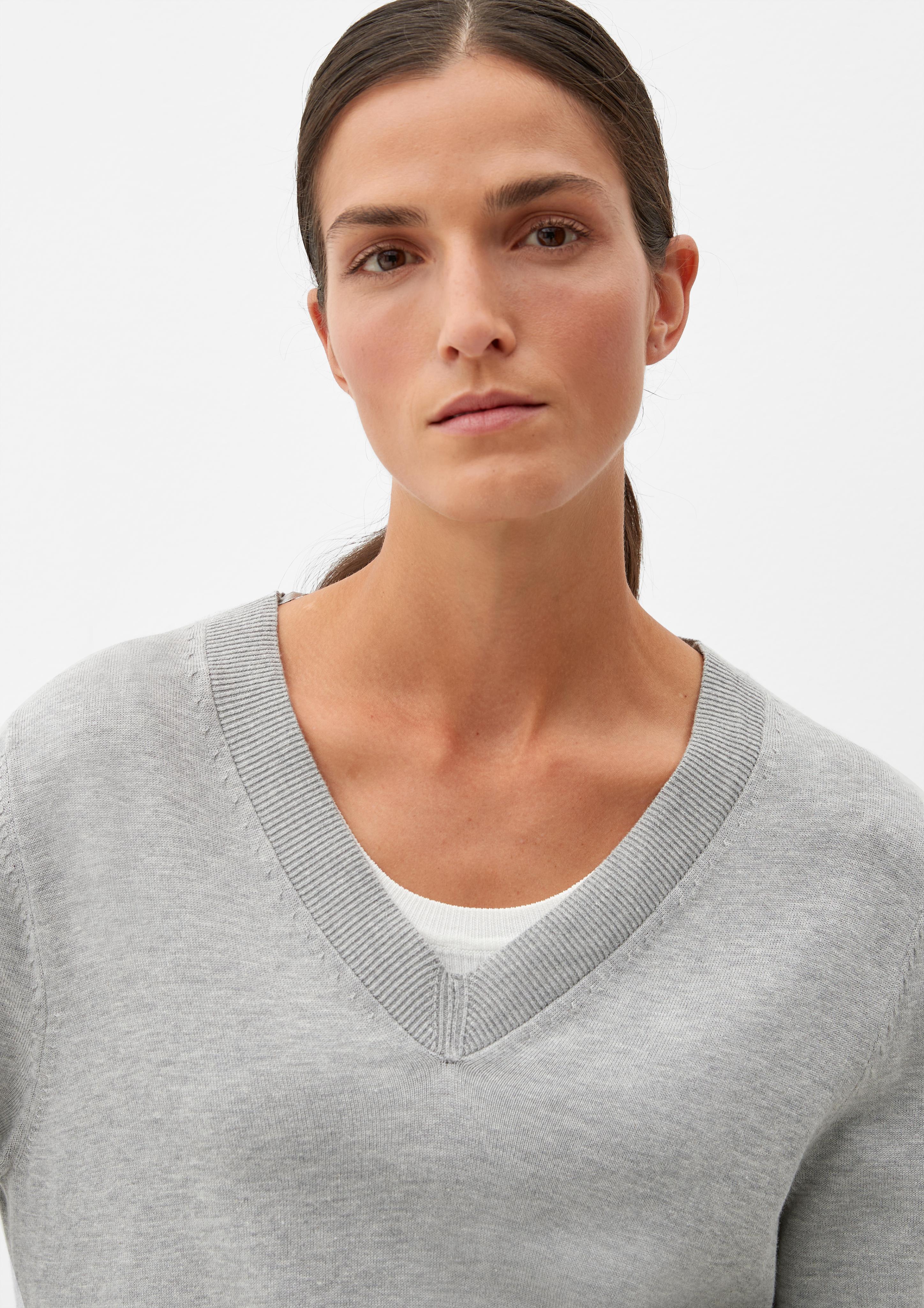 Feinstrickpullover aus Viskosemix  2118888-9400
