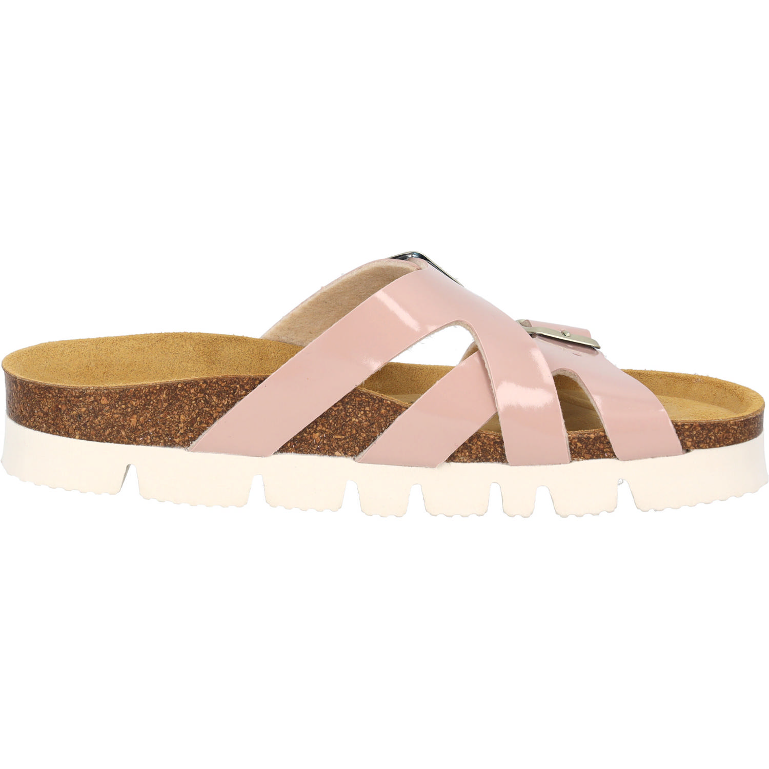 Palado Arrila PL, Pantoletten, Damen, Rosa Lack