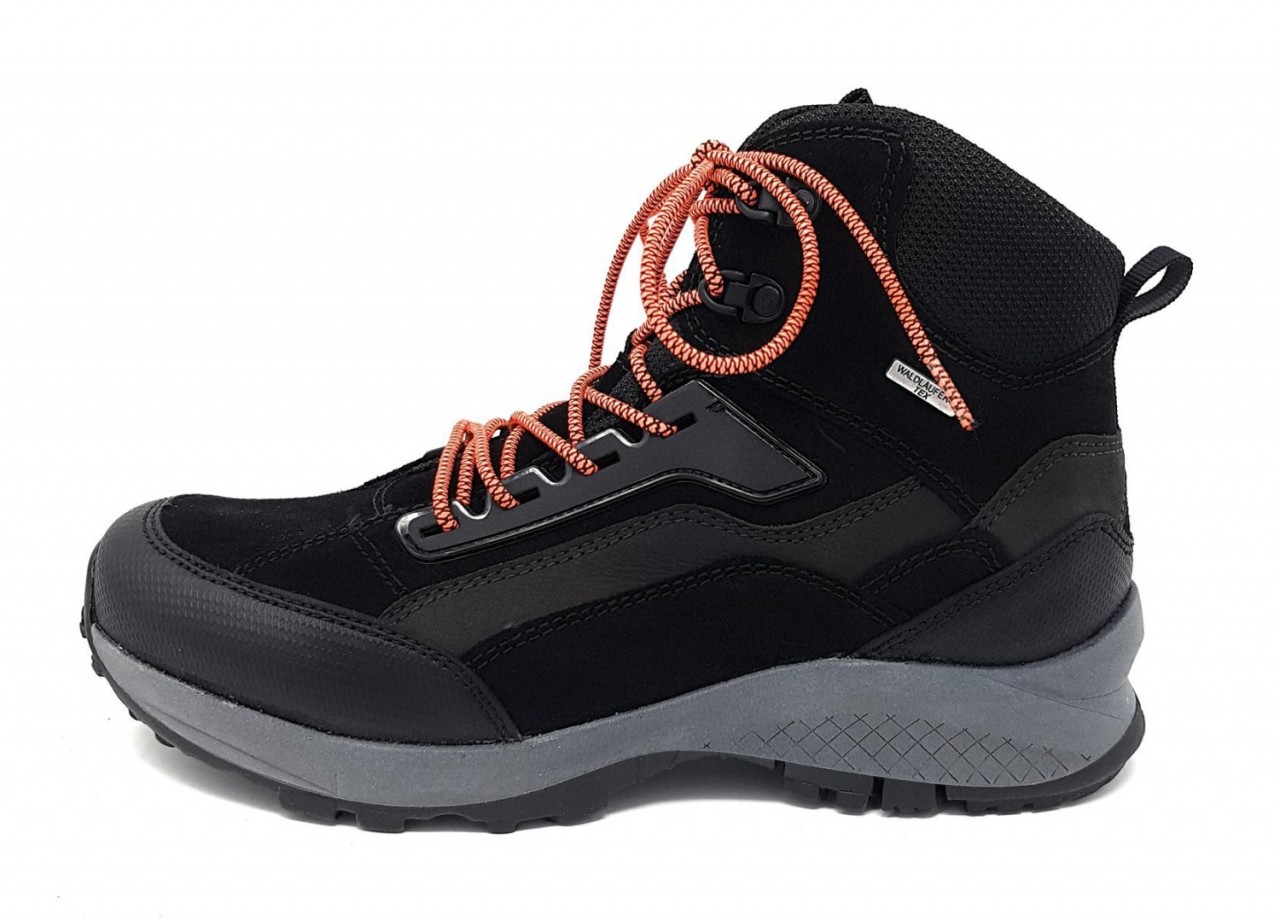 WALDLÄUFER Schnür-Stiefeletten schwarz