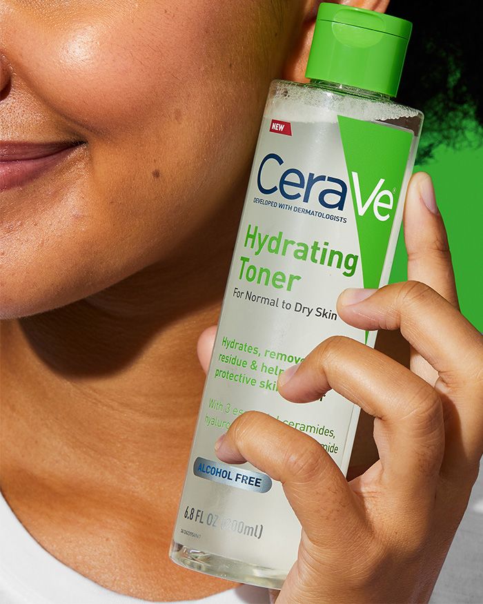 Lotion tonique hydratante douce au pH équilibré qui hydrate