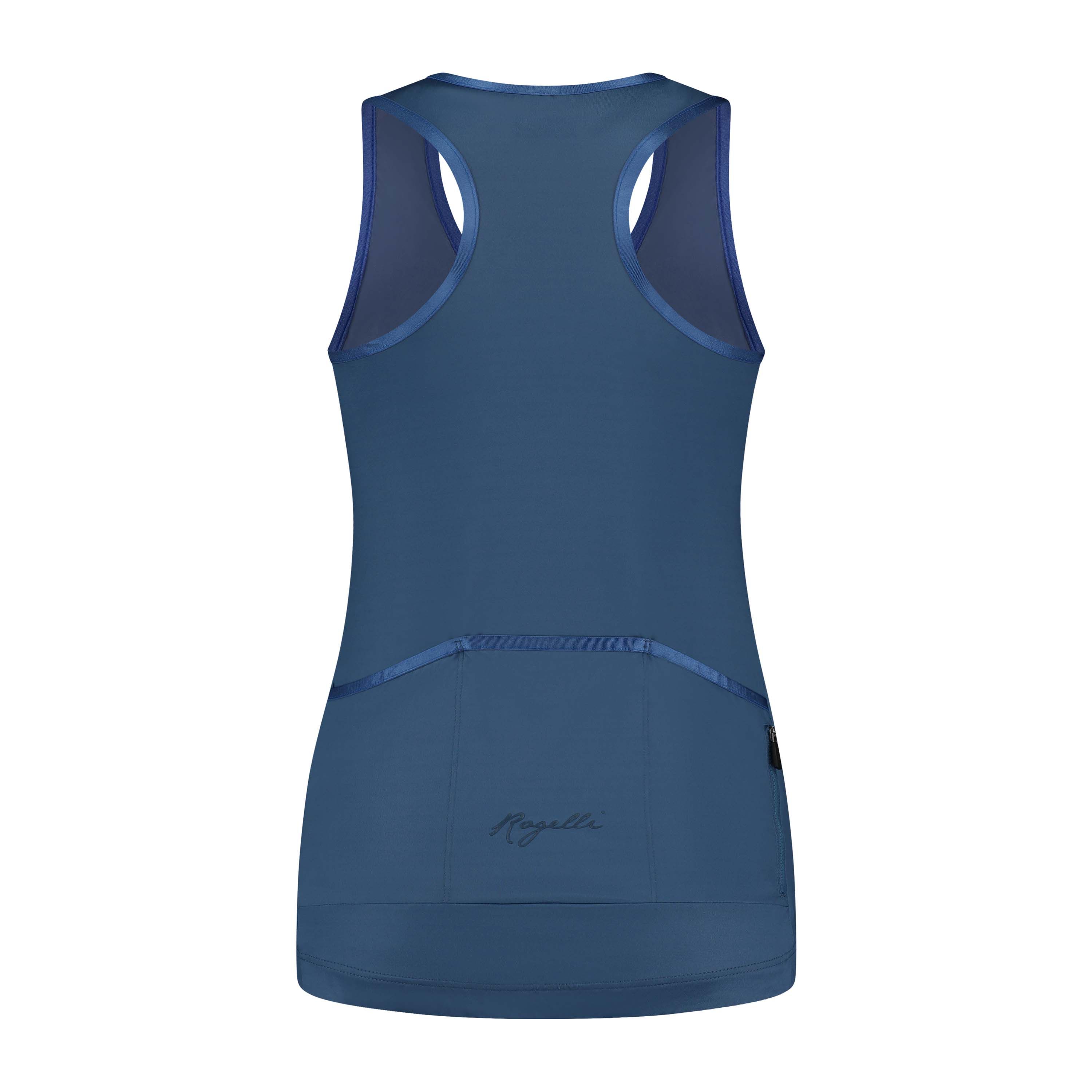 Rogelli Abbey Marine Damen Radtrikot Kurzarm