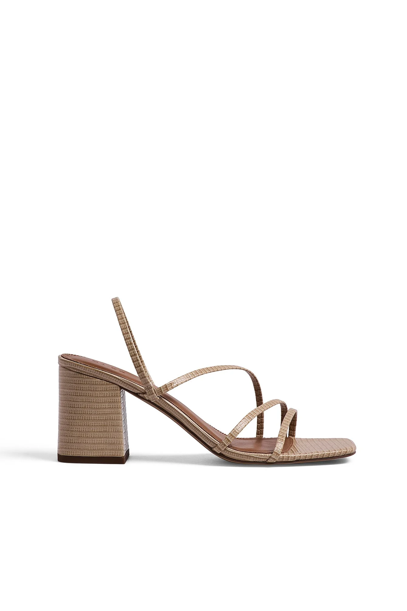 Basic Strappy Block Heels