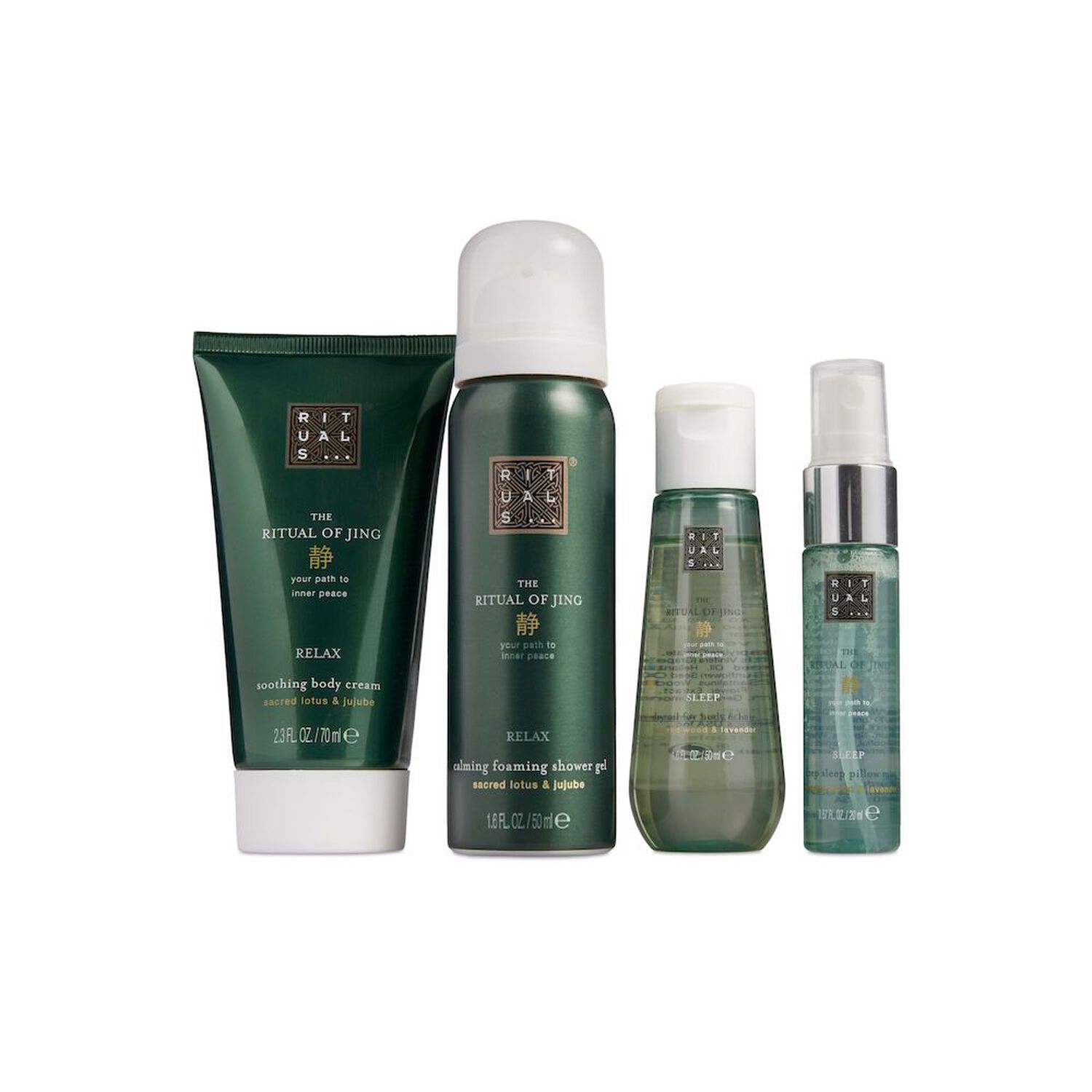Rituals The Ritual of Jing Coffret S - Crème Corps 70 ml + 3 Produits