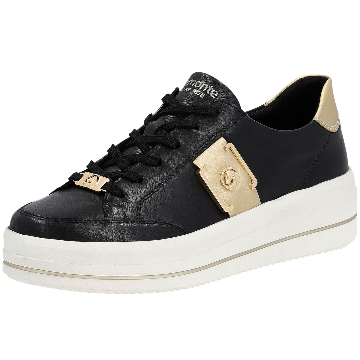 Remonte D1C02 Sneaker Low schwarz