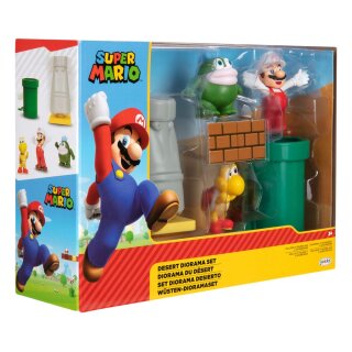 World of Nintendo Super Mario Diorama Set - Wüste