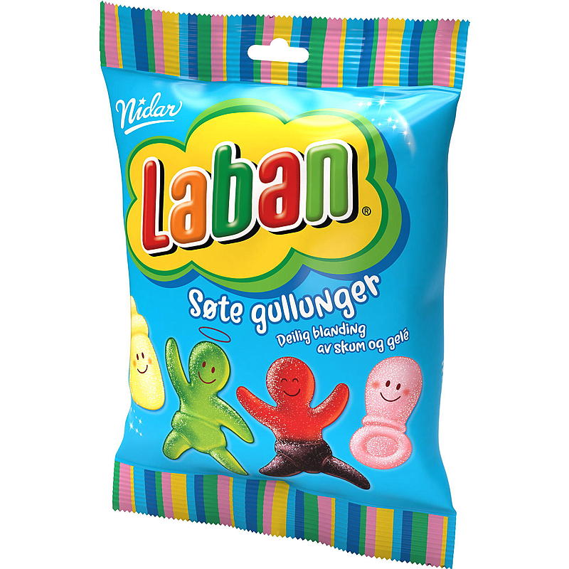 Nidar Laban Søte gullunger 200 g