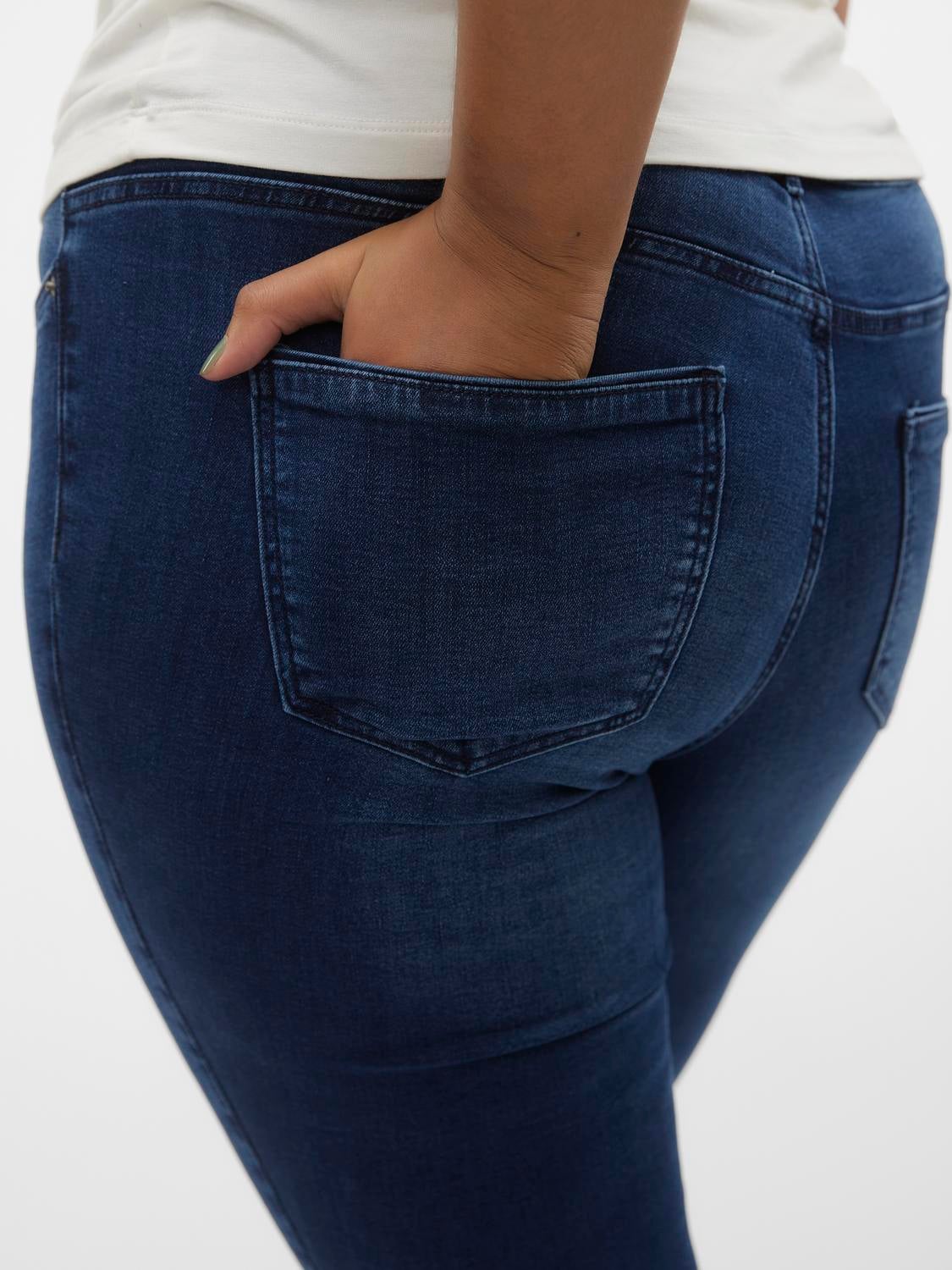 VMCTANYA Hohe Taille Skinny Fit Jeans