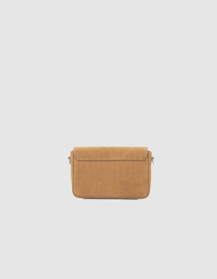 Le sac 111 en cuir de vachette velours sable femme