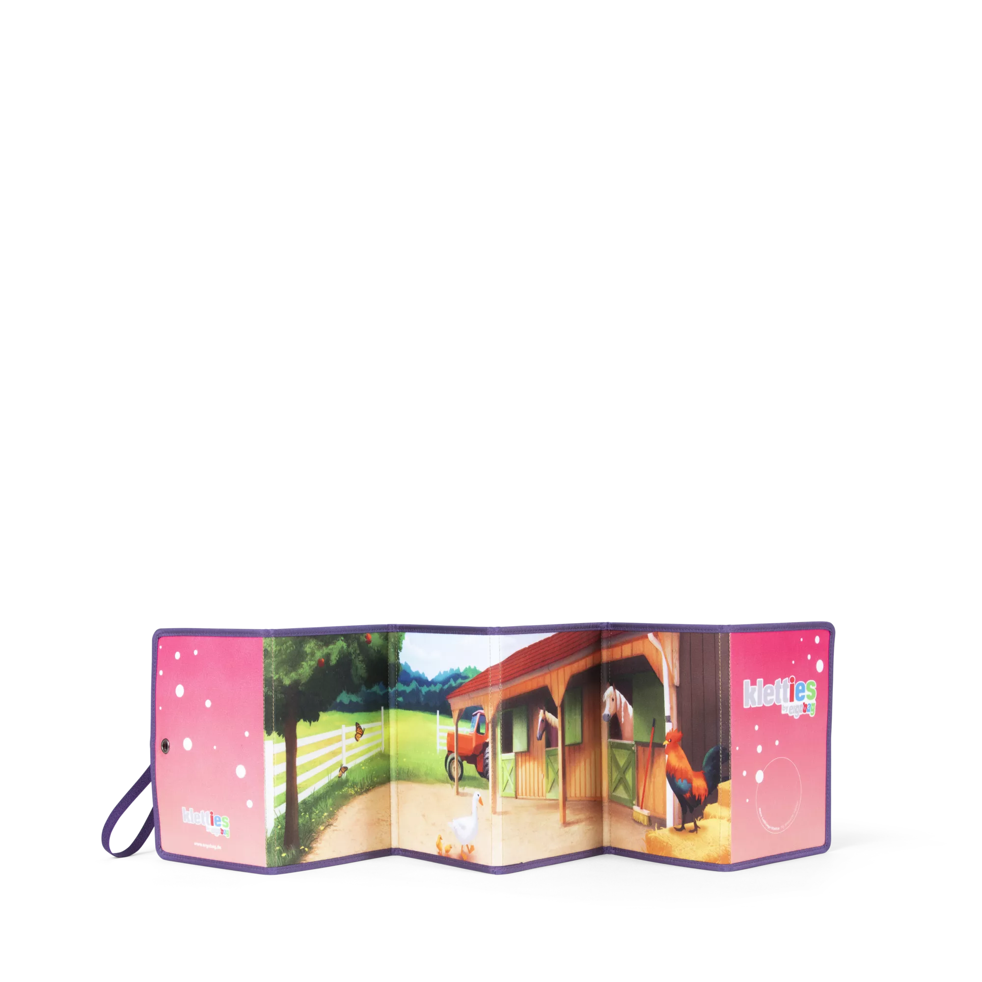 ergobag Klettie Sammelalbum Pink