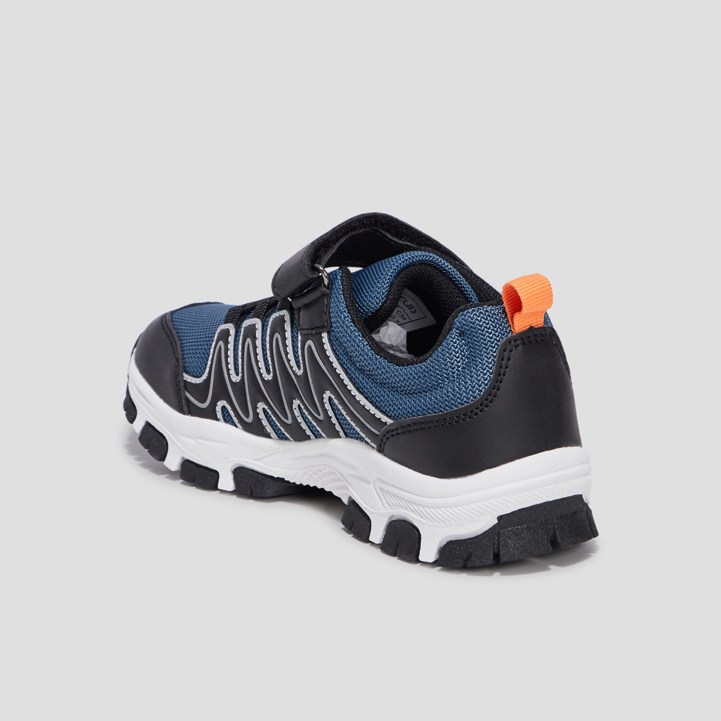 Baskets running Trappeur bleu garçon | La Halle