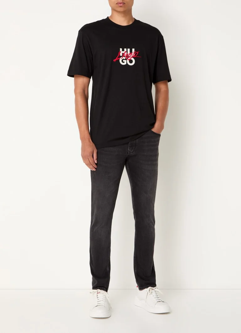 Koszulka HUGO BOSS Diongny z haftowanym logo