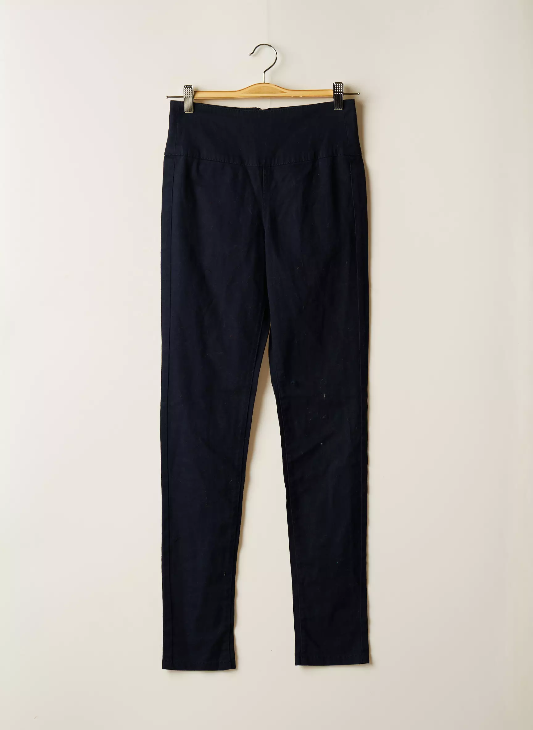 Pieces Pantalons Slim Femme couleur bleu