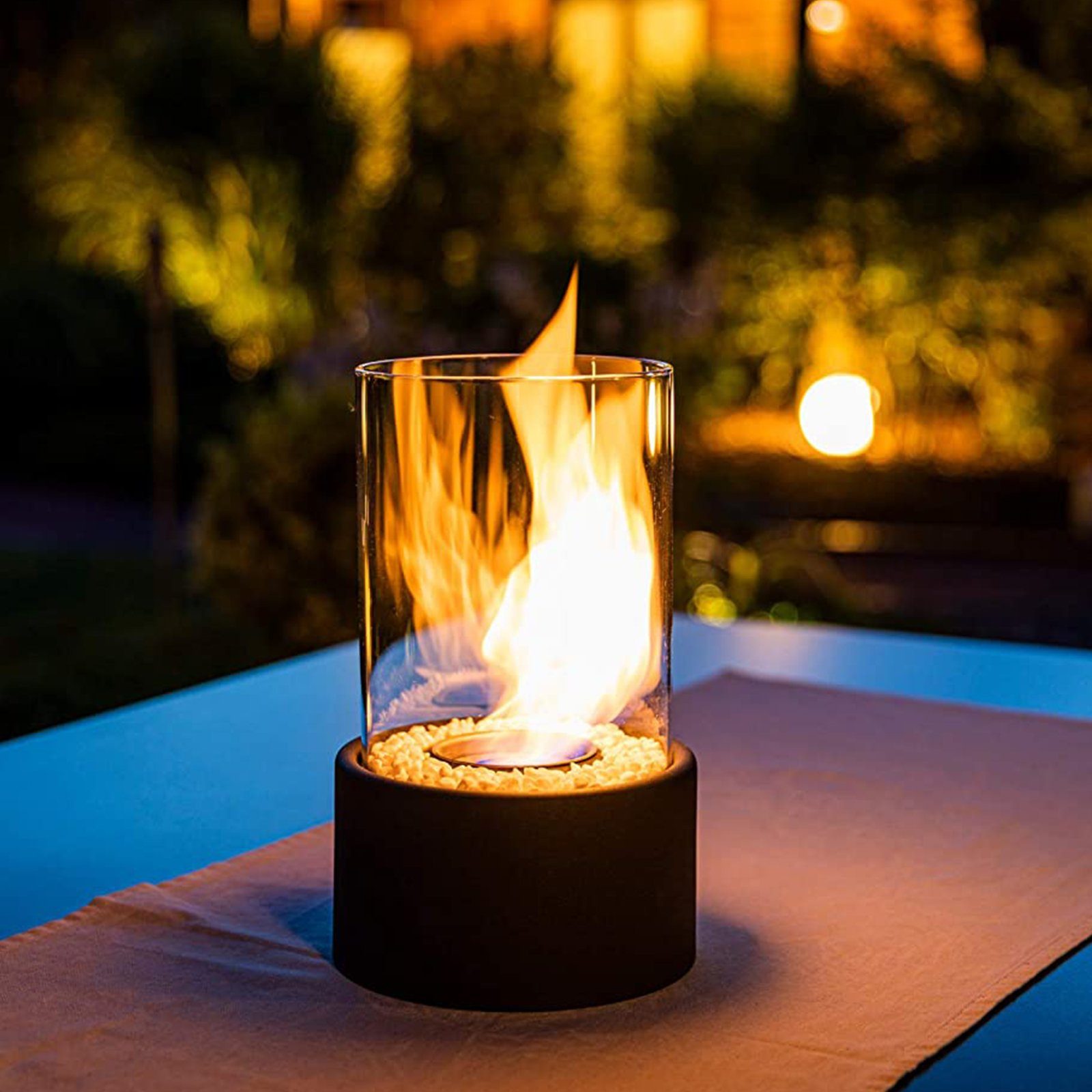 AUFUN Dekokamin Bioethanol Kamin, Indoor und Outdoor