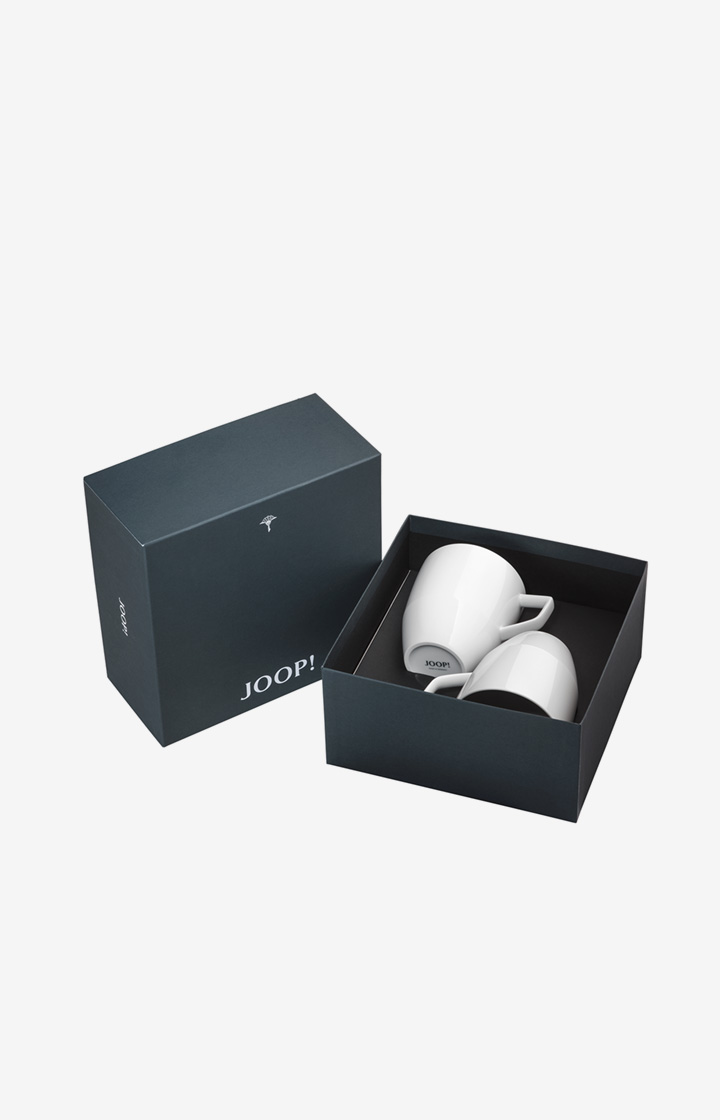 Becher Single Cornflower - 2er Set in Weiß - im JOOP!