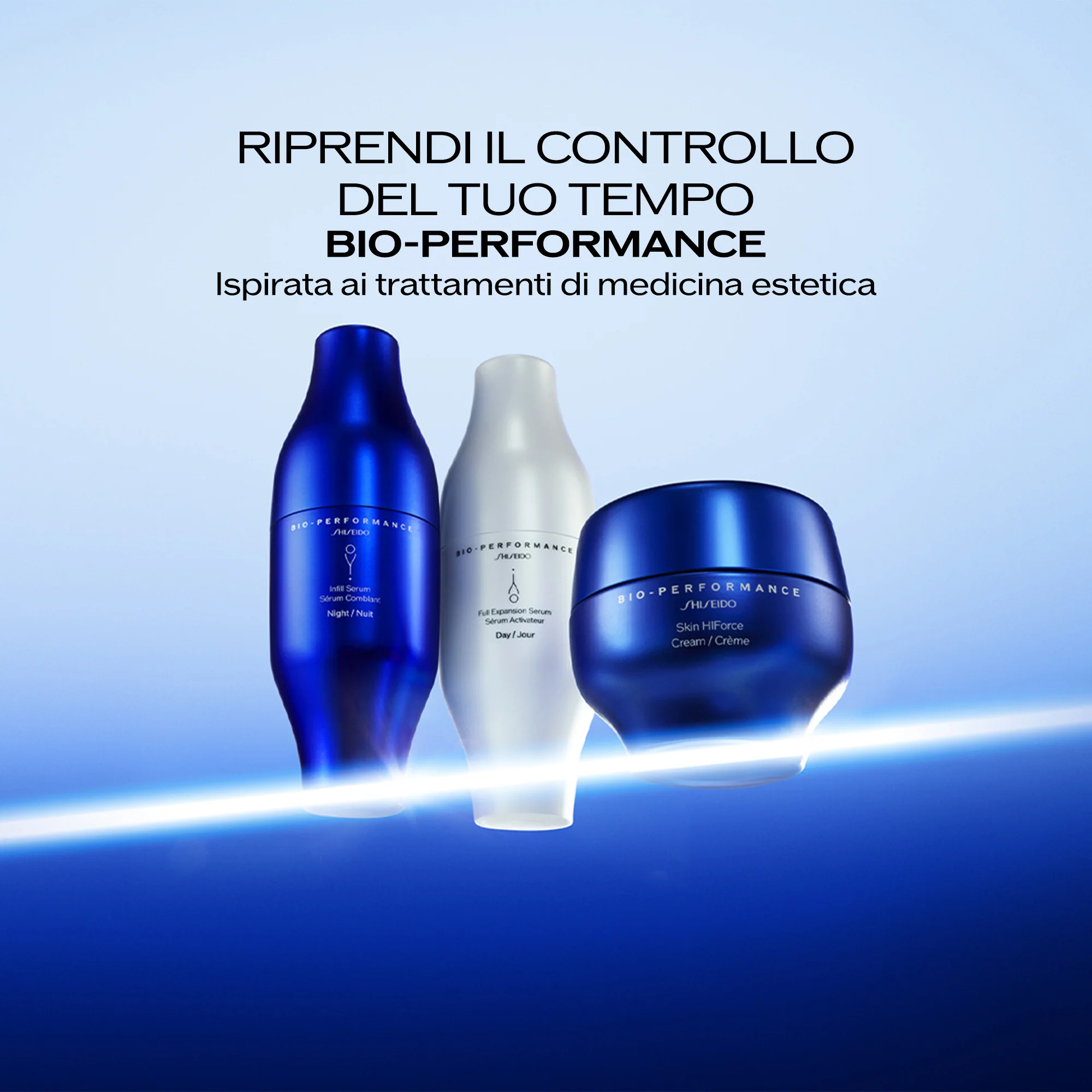 Krema Bio-Performance Skin HIForce - 24-urna nega obraza z globalnim učinkom, 24-urna nega obraza proti gubam, regeneracijska nega