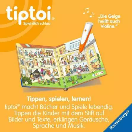 tiptoi® Wieso? Weshalb? Warum? Wir entdecken die Musik