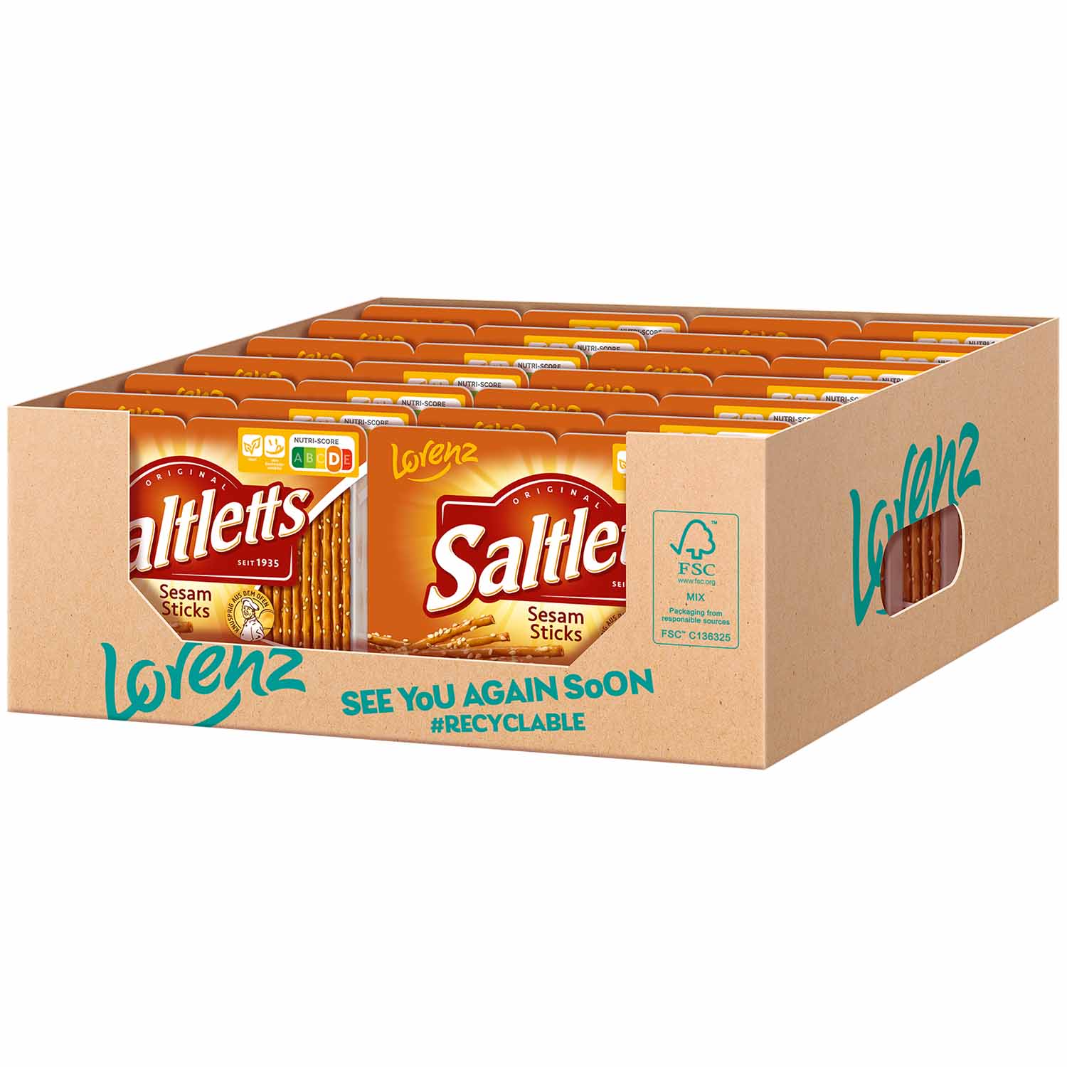 Saltletts Sticks Sesam 175g