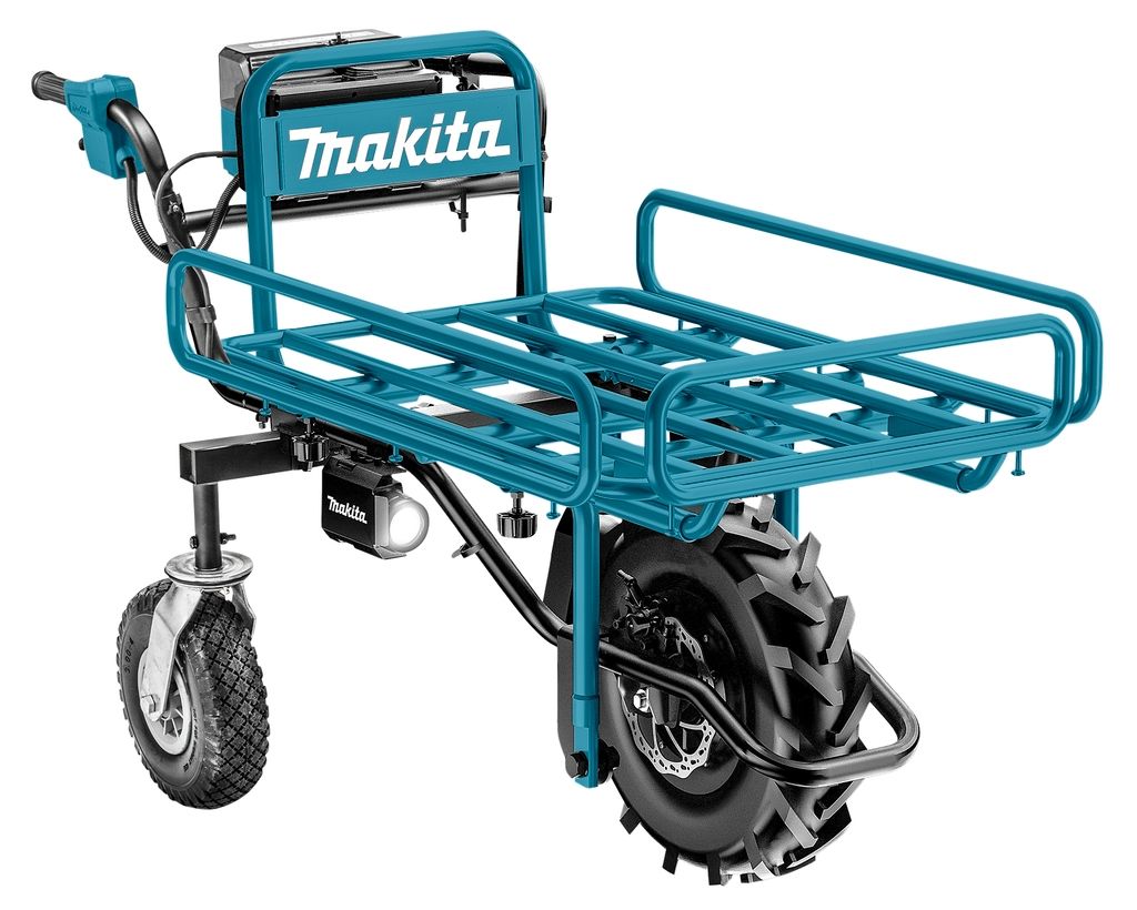 Makita DCU180ZX1 18V Trillebår + Stativ ekskl. batterier og lader