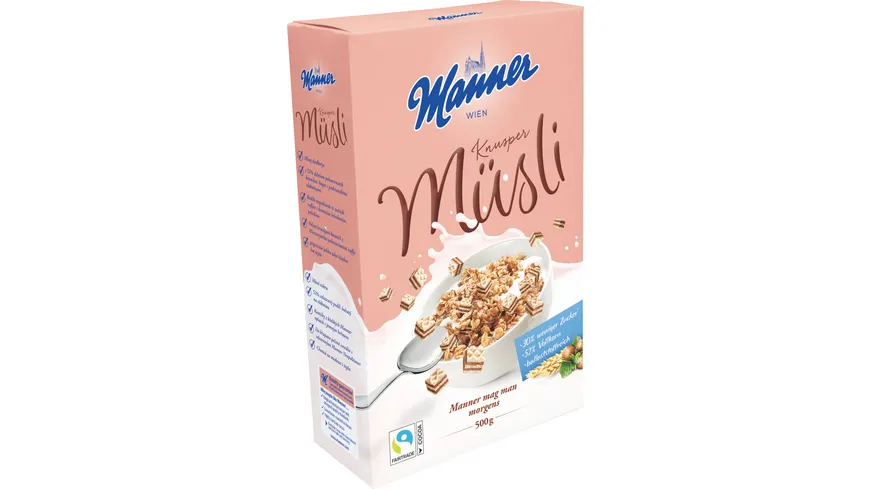 Manner Knusper Müsli 500 g