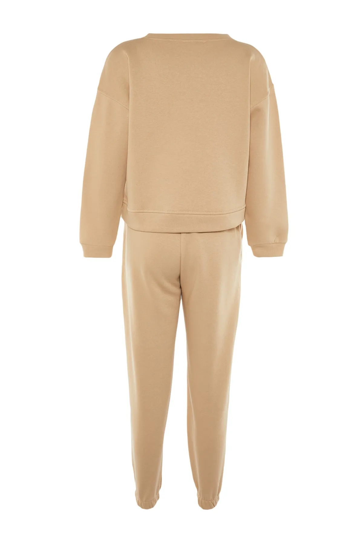 Trendyol Collection  Trainingsanzug - Beige - Regular Fit
