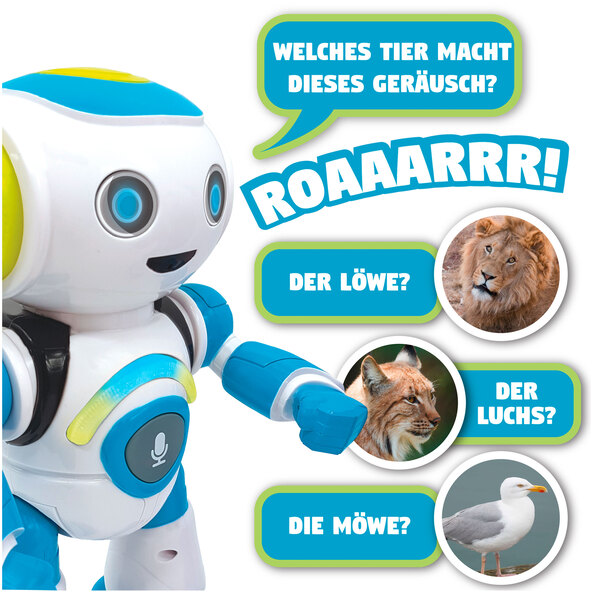 POWERMAN® Lern-Roboter Junior, inkl. Fernbedienung