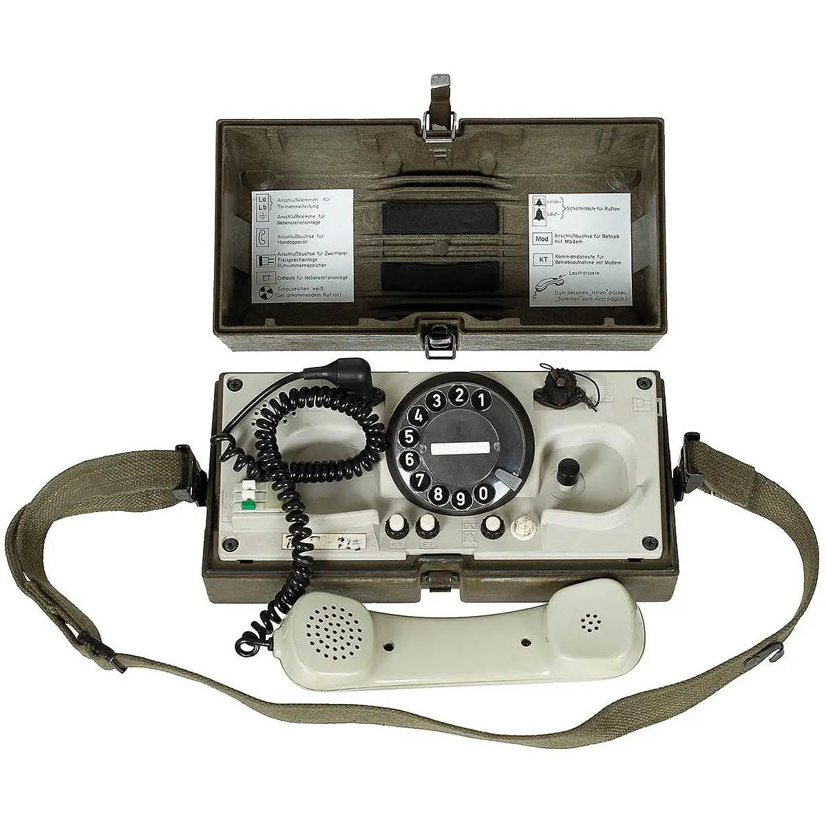Bundeswehr Feldtelefon gebraucht