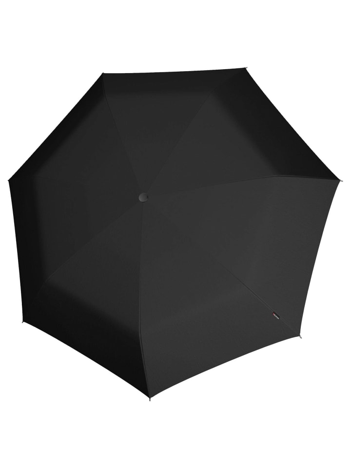 Knirps T.020 Small Manual - Taschenschirm Regenschirm (aqua superthin UV) in schwarz günstig kaufen onesize