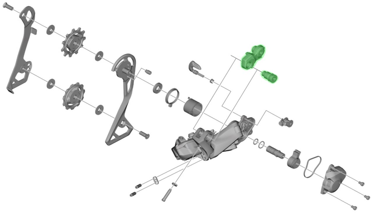 Shimano Achseinheit für RD-RX805 Schaltwerk-Halter kaufen | Bike-Discount