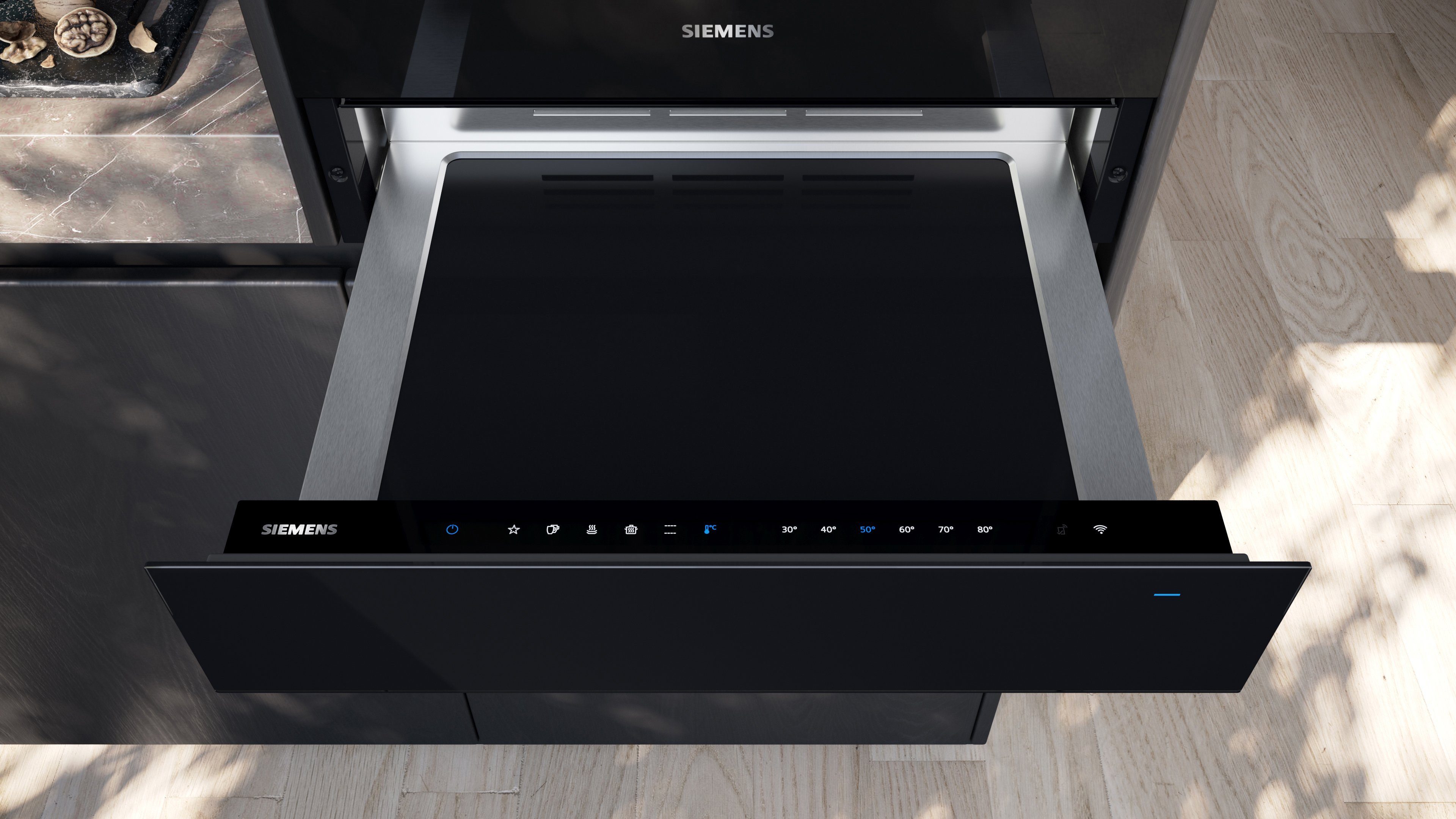 SIEMENS Einbau-Wärmeschublade BI710C1B1