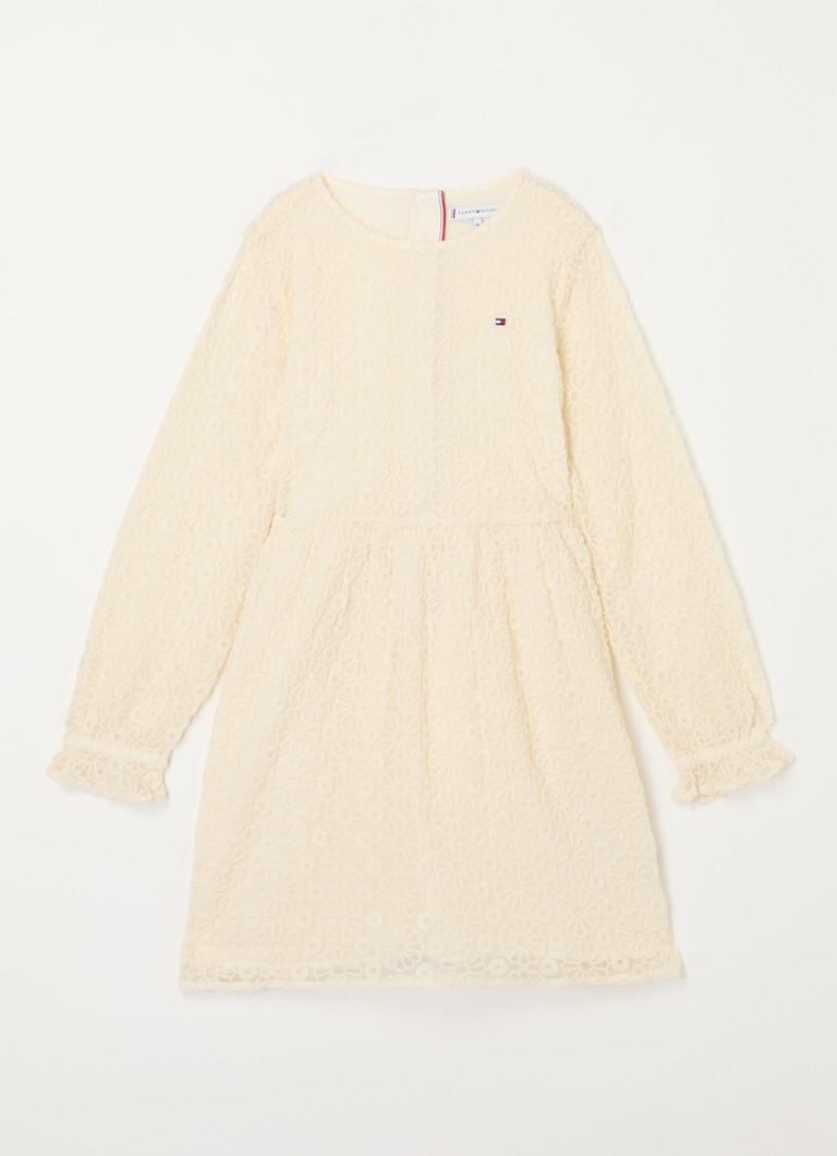 Rochie cu broderie florală Tommy Hilfiger