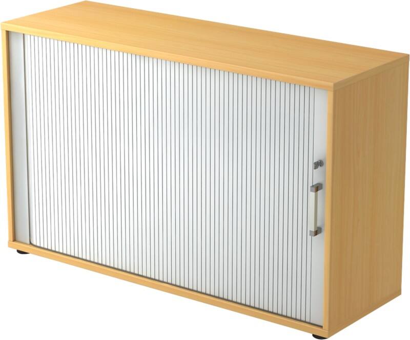 Hammerbacher Schrank V1732S/6/S/CEDE Braun 1.200 x 400 x 748 mm Mit Aufbau