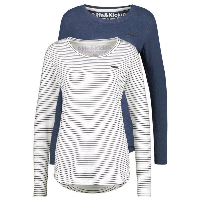 ALIFE AND KICKIN LeaAK Langarmshirt Damen