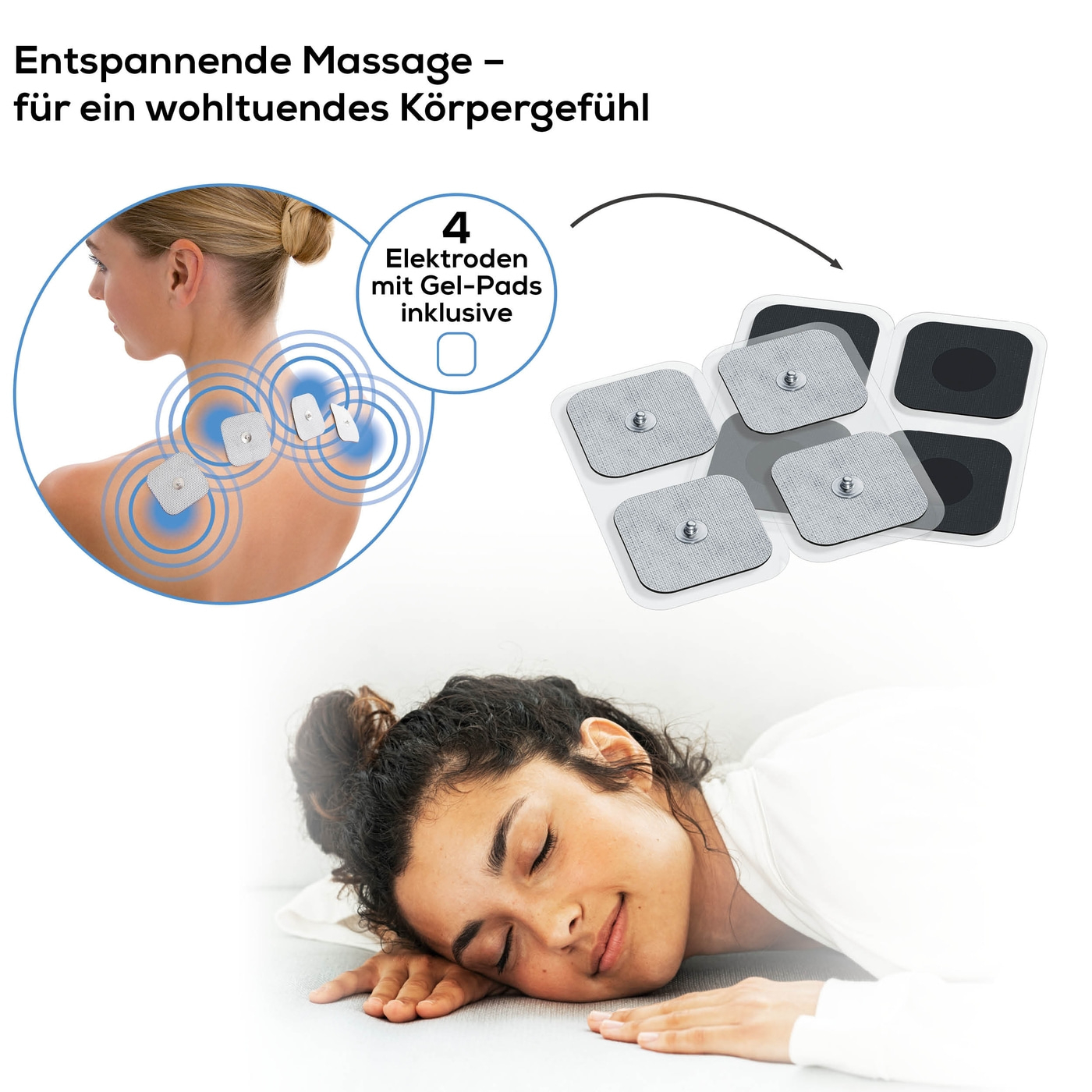 Beurer Digital TENS/EMS EM 49-3-in-1 EMS-TENS-Gerät - Schmerztherapie, Muskelstimulation & Massage