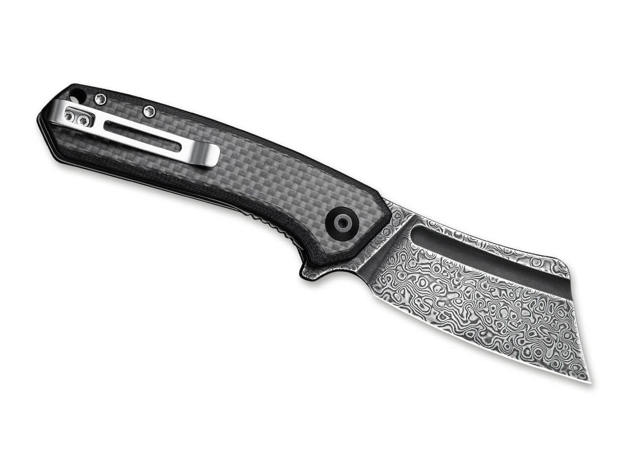 Mini Bullmastiff Damascus Carbon