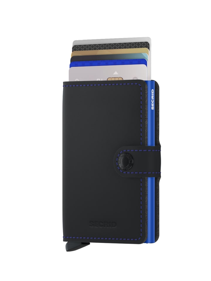 Secrid Secrid Miniwallet Matte Black & Blue günstig kaufen onesize