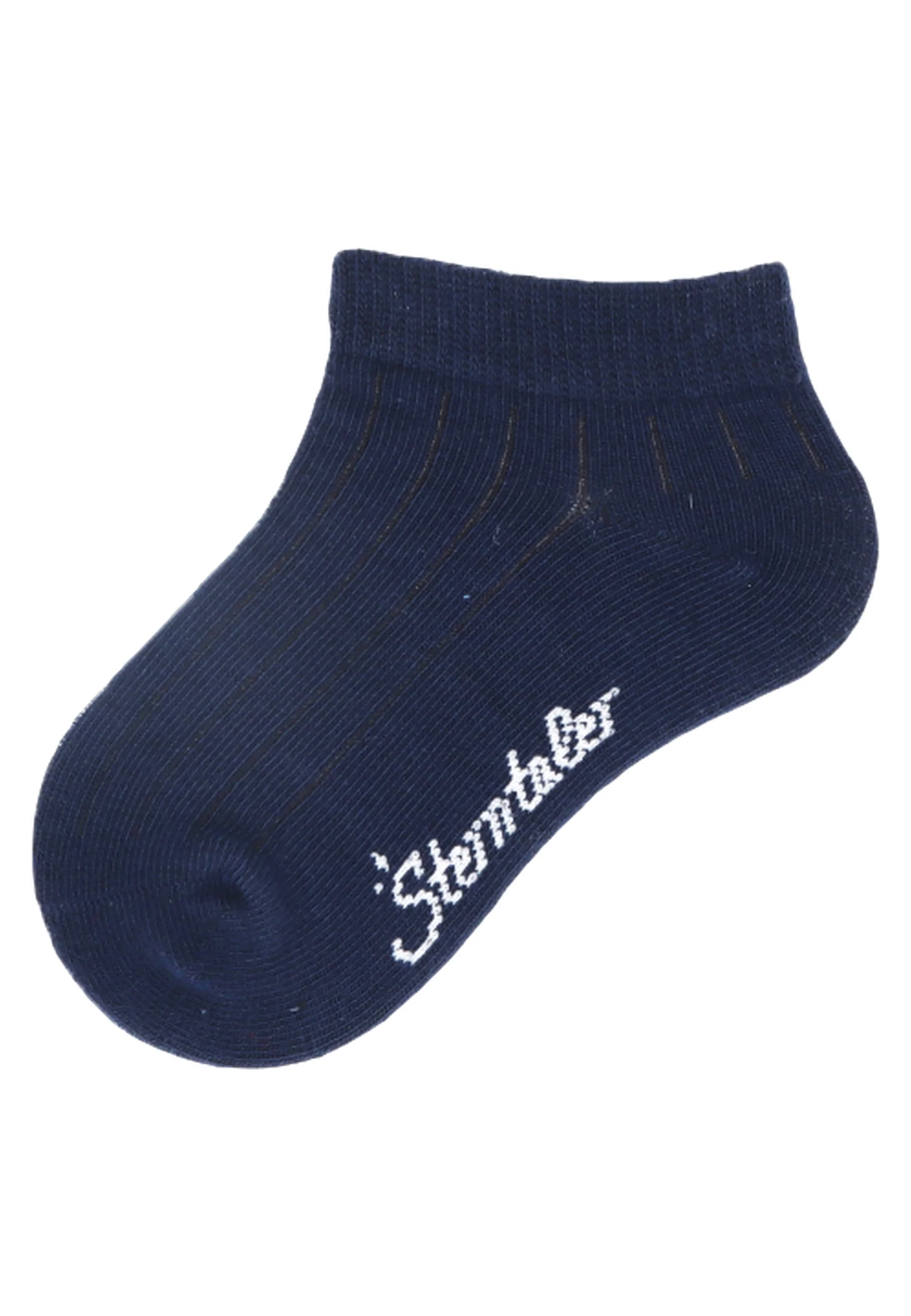 Sneaker Socken im 3er-Pack mit Rippenoptik