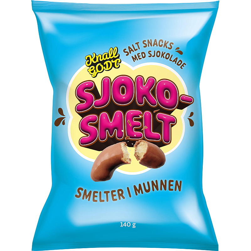 KnallGodt Sjokosmelt 140 g Knallgodt