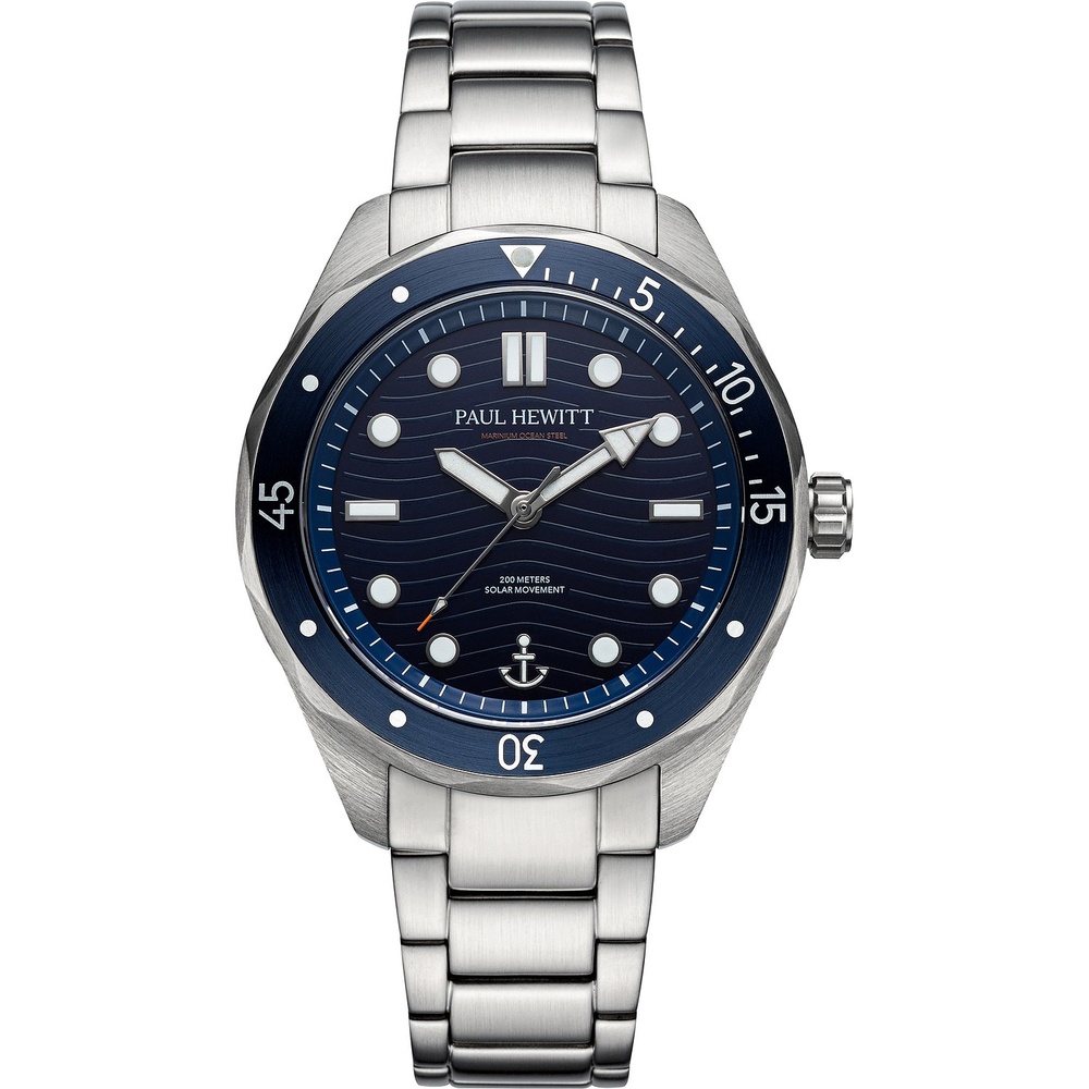 Paul Hewitt Montre pour hommes Acier inoxydable recylé Montre