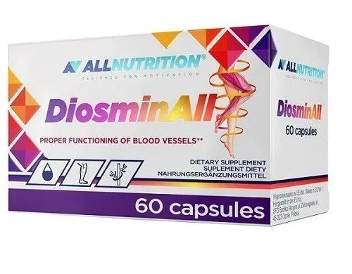 Allnutrition DiosminAl, Παρασκεύασμα που υποστηρίζει τη λειτουργία του φλεβικού συστήματος, Κάψουλες