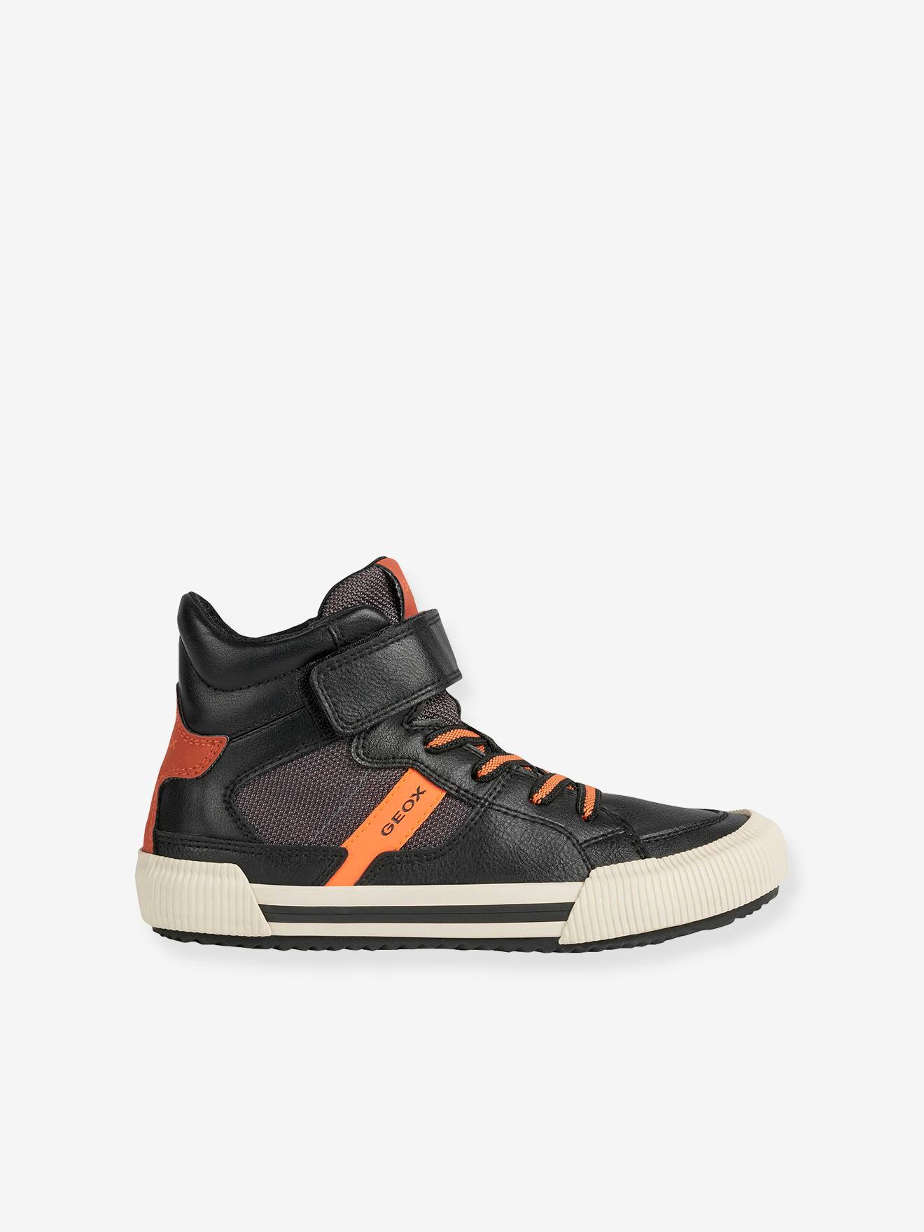 Geox Jungen Sneakers J ALONISSO BOY B-GBK GEOX - schwarz/orange