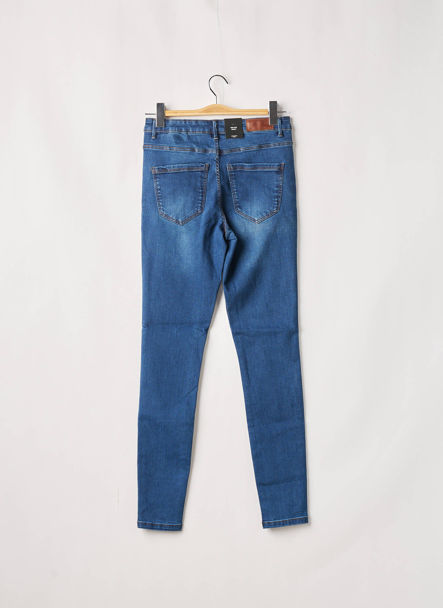 Vero Moda Jeans Coupe Slim Femme couleur bleu