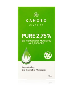 CANOBO 2,75% CBD PURE BIO Mundspray Mundziehöl-10 ml