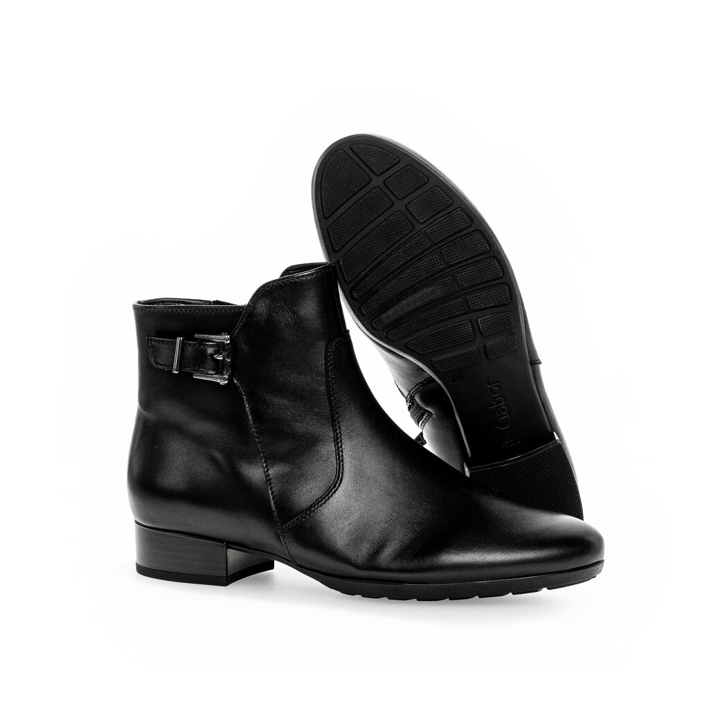 Gabor comfort Sportliche Stiefelette schwarz
